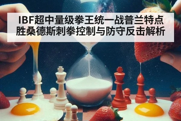 IBF超中量级拳王统一战普兰特点胜桑德斯刺拳控制与防守反击解析